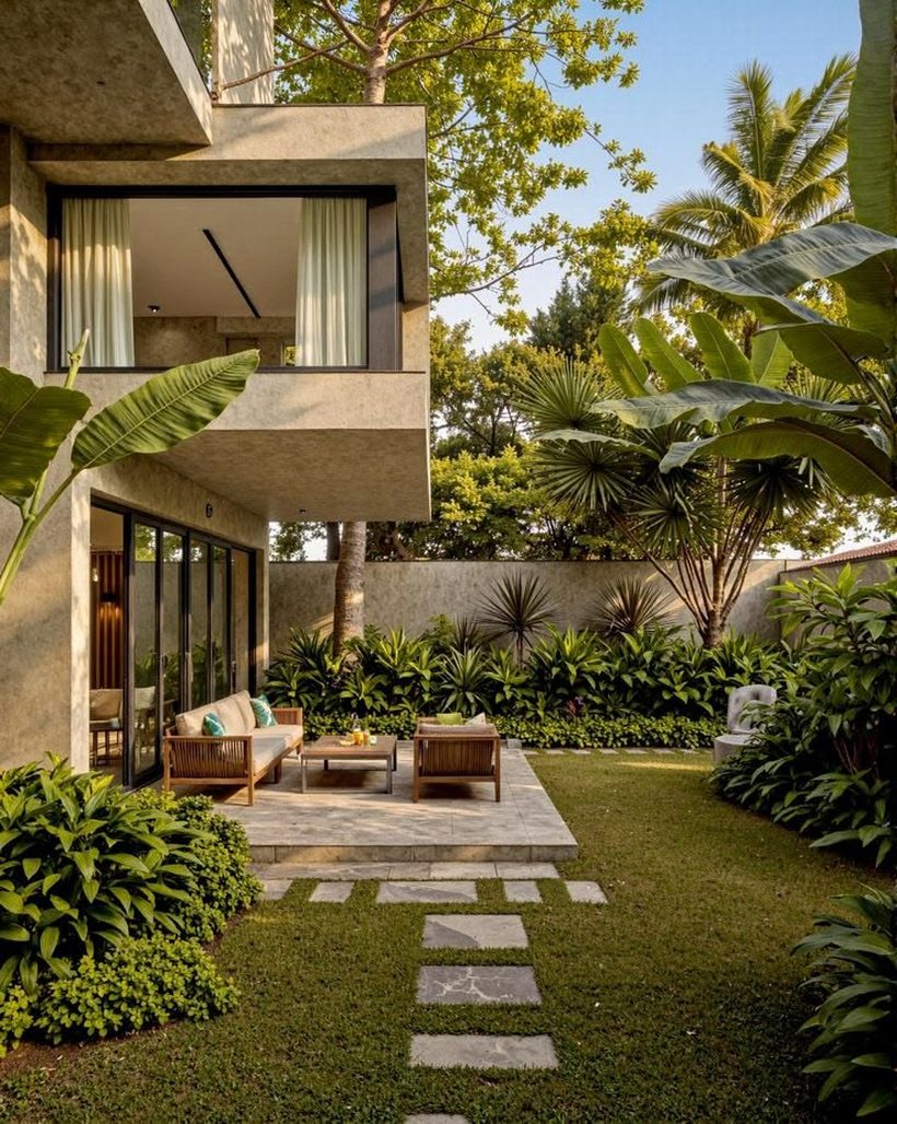 Private garden